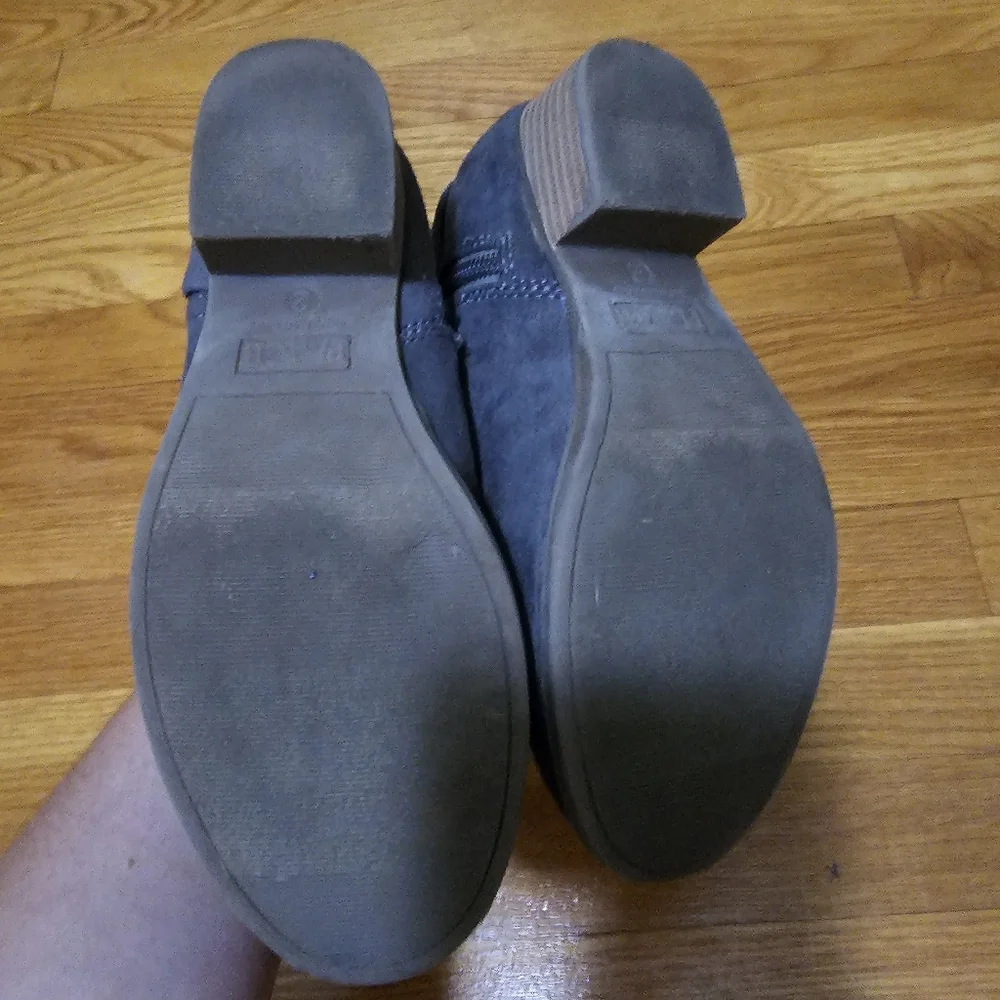 Girls Children Place Gray Ankle Boots Size 2